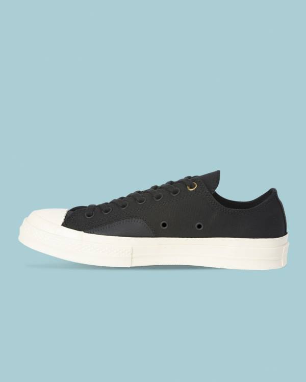 Tenis Bajos Converse Chuck 70 Clean N Preme Negros | CV-192FUP