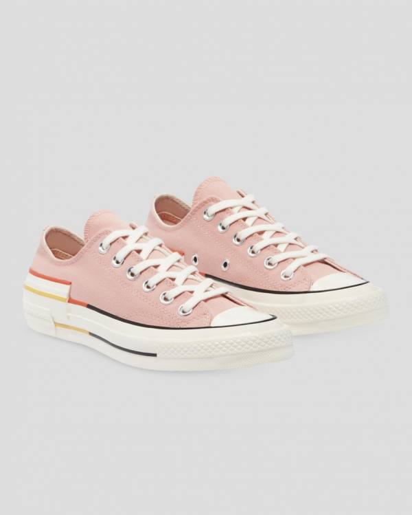 Tenis Bajos Converse Chuck 70 Colour Block Rosas | CV-128DFK