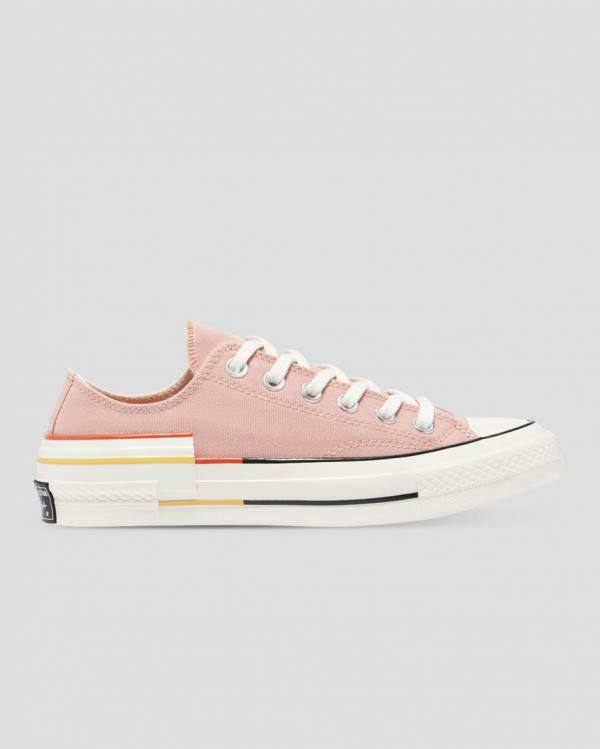 Tenis Bajos Converse Chuck 70 Colour Block Rosas | CV-128DFK