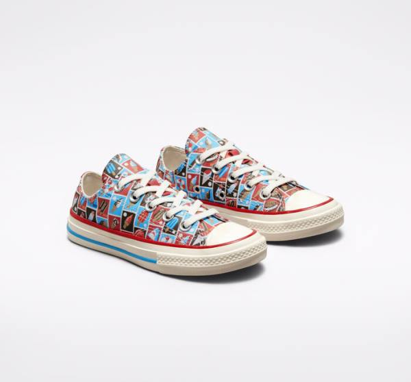 Tenis Bajos Converse Chuck 70 Frozen Treats Rojos Azules | CV-271HLX