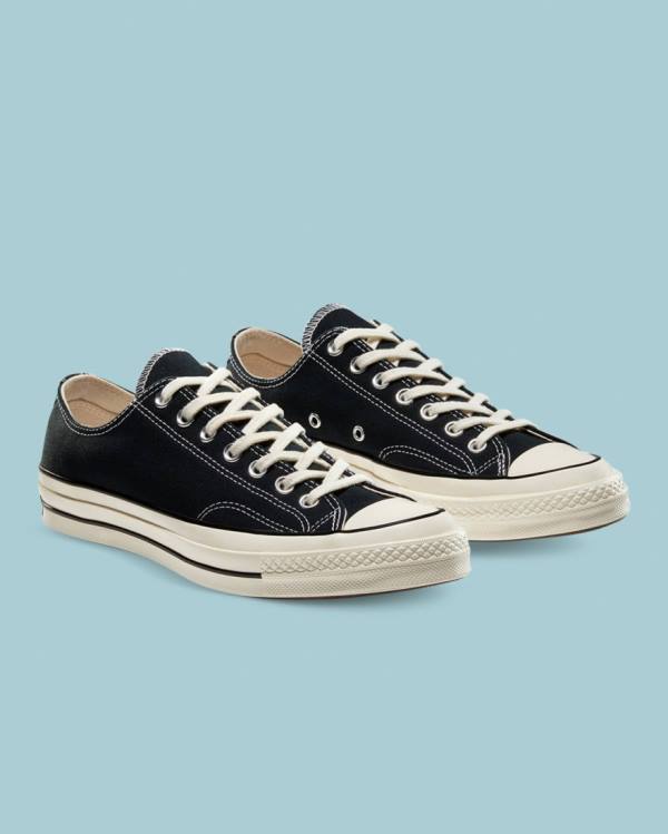 Tenis Bajos Converse Chuck 70 Negros | CV-836AUY