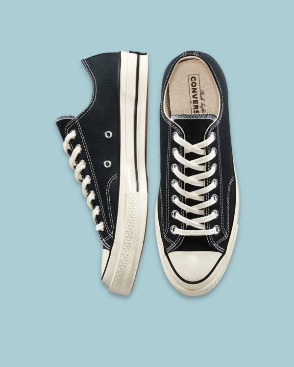 Tenis Bajos Converse Chuck 70 Negros | CV-836AUY