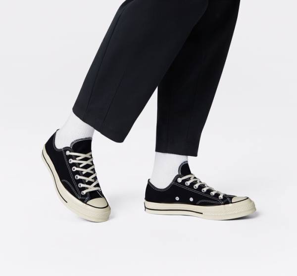 Tenis Bajos Converse Chuck 70 Negros | CV-957XCQ