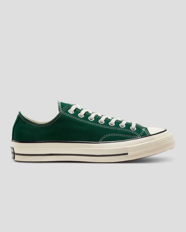 Tenis Bajos Converse Chuck 70 Organic Lona Verdes | CV-974MNL