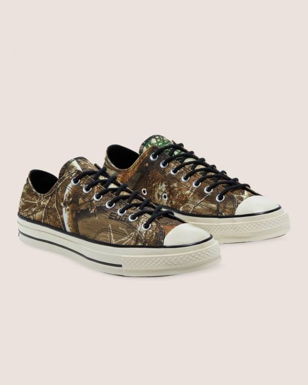 Tenis Bajos Converse Chuck 70 Realtree Edge Camo Print Utility Marrom | CV-567THS