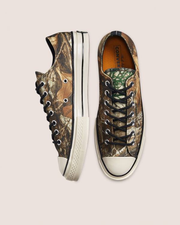 Tenis Bajos Converse Chuck 70 Realtree Edge Camo Print Utility Marrom | CV-567THS