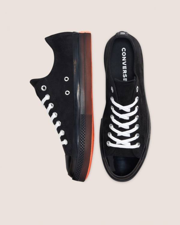 Tenis Bajos Converse Chuck Taylor All Star CX Stretch Gamuza Negros | CV-031HOG