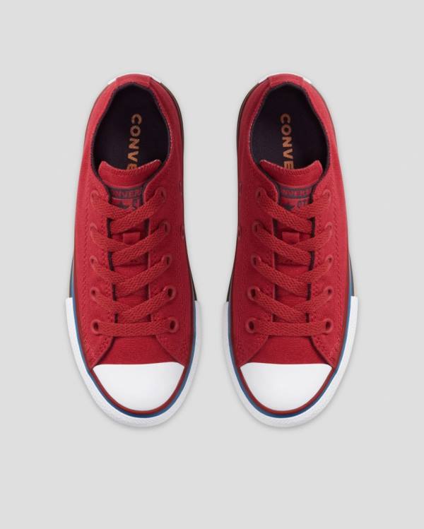 Tenis Bajos Converse Chuck Taylor All Star Multi Stripe Rojos | CV-056MWR