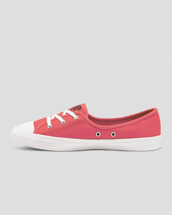 Tenis Bajos Converse Chuck Taylor All Star Ballet Seasonal Colour Rosas | CV-069GHP