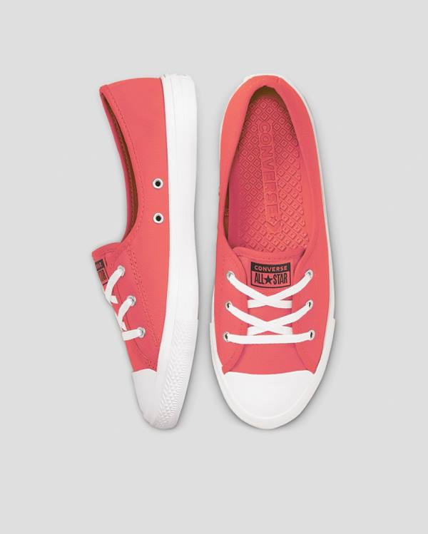 Tenis Bajos Converse Chuck Taylor All Star Ballet Seasonal Colour Rosas | CV-069GHP