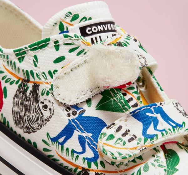 Tenis Bajos Converse Chuck Taylor All Star Easy-On Multicolored Animals Multicolor | CV-086LFR