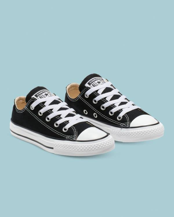 Tenis Bajos Converse Chuck Taylor All Star Negros | CV-124NBV