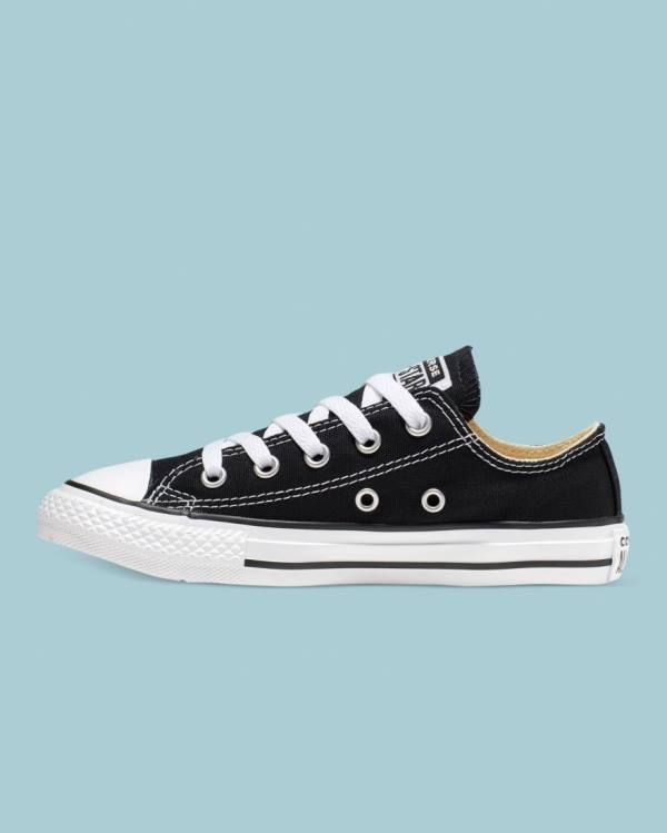 Tenis Bajos Converse Chuck Taylor All Star Negros | CV-124NBV