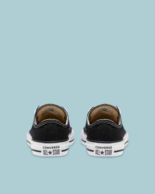 Tenis Bajos Converse Chuck Taylor All Star Negros | CV-124NBV