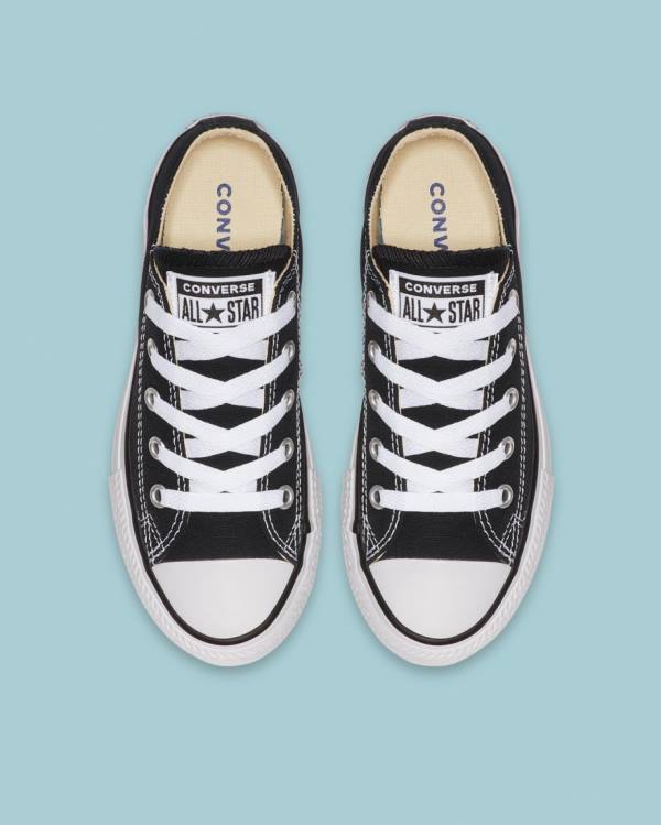 Tenis Bajos Converse Chuck Taylor All Star Negros | CV-124NBV