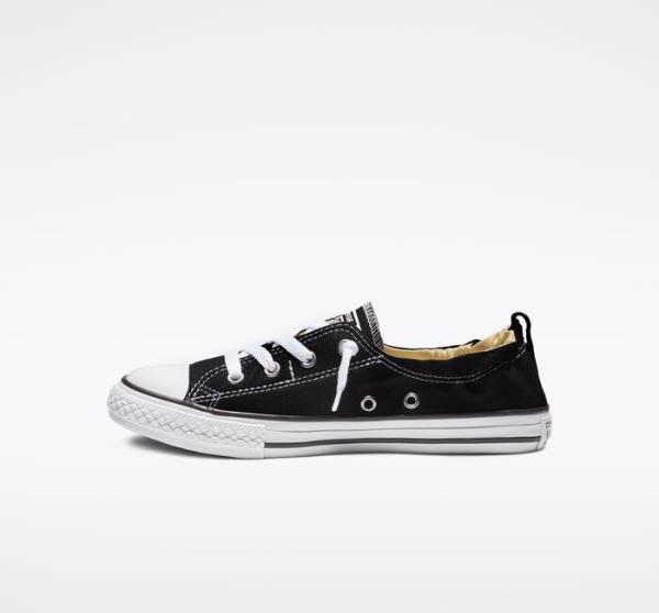 Tenis Bajos Converse Chuck Taylor All Star Shoreline Slip Negros | CV-128HUB