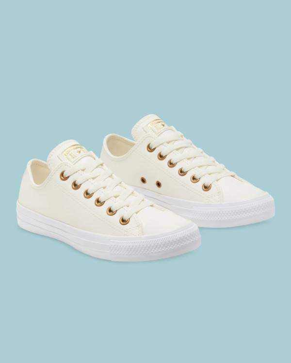 Tenis Bajos Converse Chuck Taylor All Star Go Gold SL Beige | CV-140DEZ