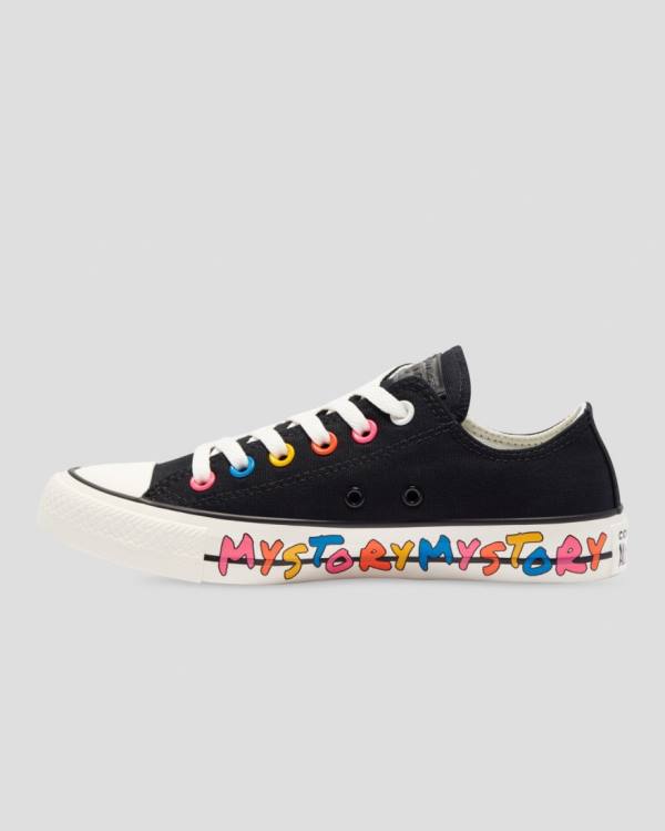 Tenis Bajos Converse Chuck Taylor All Star My Story Negros | CV-173VUA