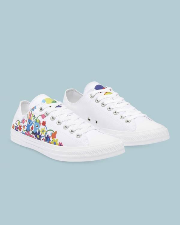 Tenis Bajos Converse Chuck Taylor All Star Pride Blancos | CV-175CRO