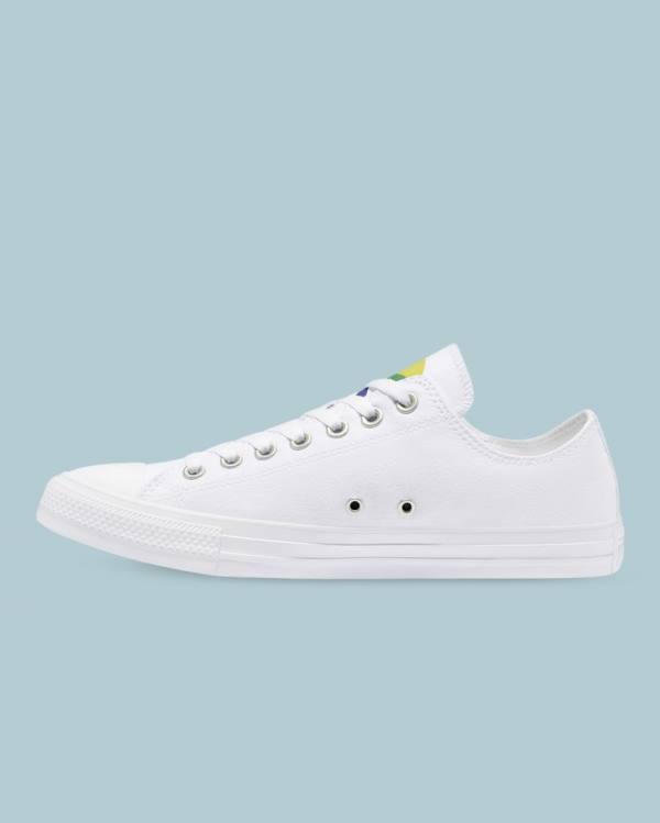 Tenis Bajos Converse Chuck Taylor All Star Pride Blancos | CV-175CRO