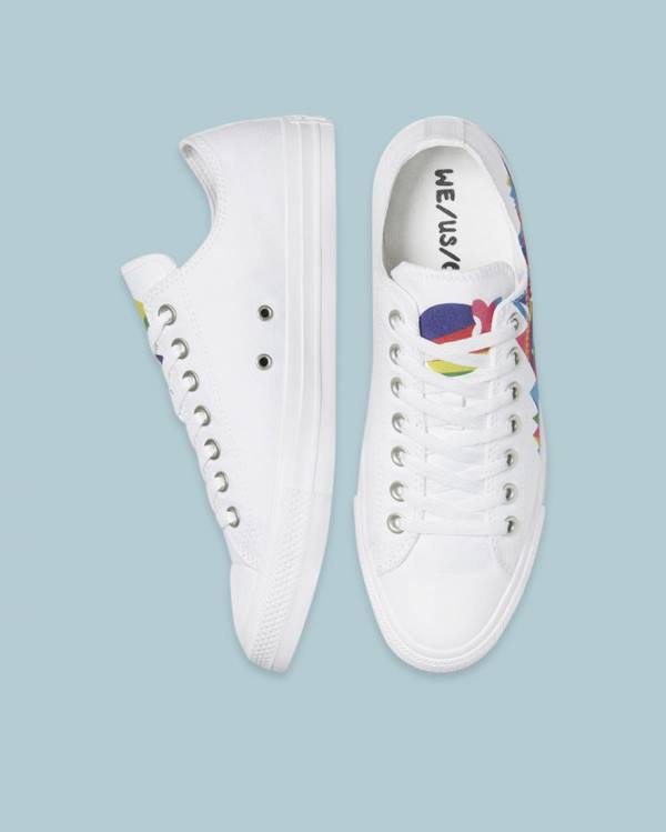 Tenis Bajos Converse Chuck Taylor All Star Pride Blancos | CV-175CRO