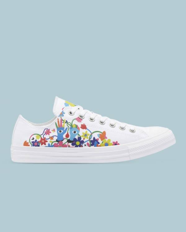 Tenis Bajos Converse Chuck Taylor All Star Pride Blancos | CV-175CRO