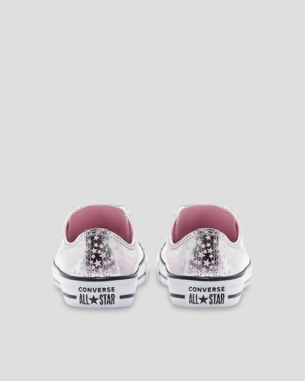 Tenis Bajos Converse Chuck Taylor All Star Shes A Star Rosas Plateados | CV-184SEU