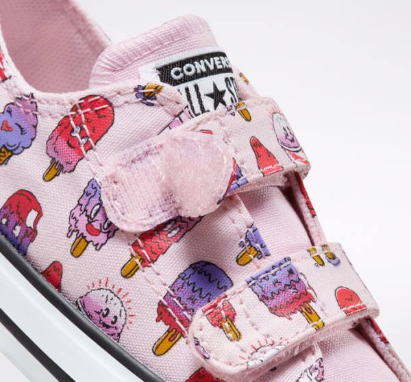 Tenis Bajos Converse Chuck Taylor All Star Easy-On Frozen Treats Rosas Rosas | CV-347NRE