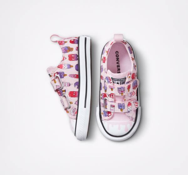 Tenis Bajos Converse Chuck Taylor All Star Easy-On Frozen Treats Rosas Rosas | CV-347NRE