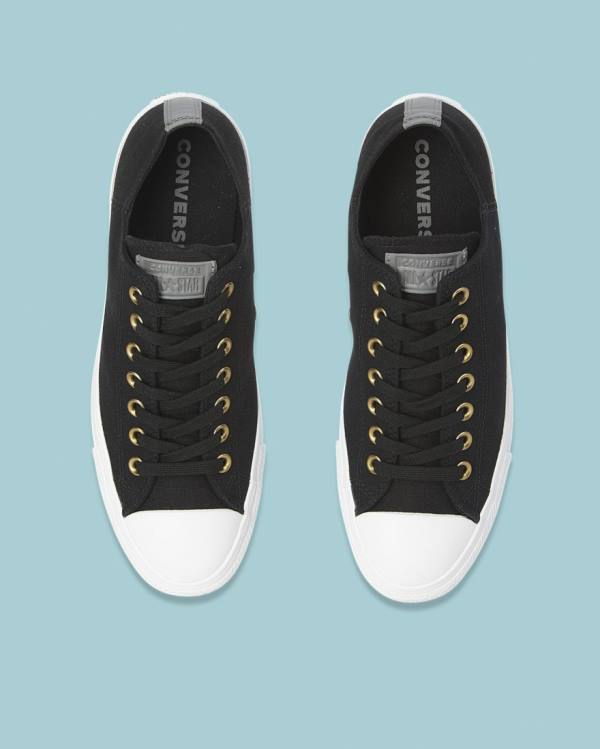 Tenis Bajos Converse Chuck Taylor All Star Clean N Preme Negros | CV-352XWK