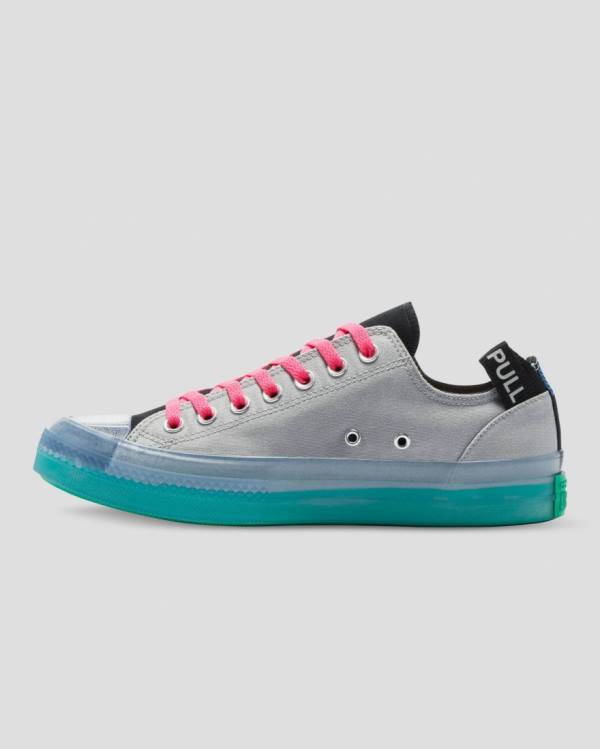 Tenis Bajos Converse Chuck Taylor All Star CX Pull Tab Grises | CV-439ETR