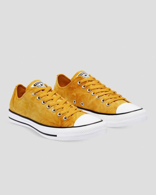 Tenis Bajos Converse Chuck Taylor All Star Summer Daze Wash Amarillos | CV-534RDW