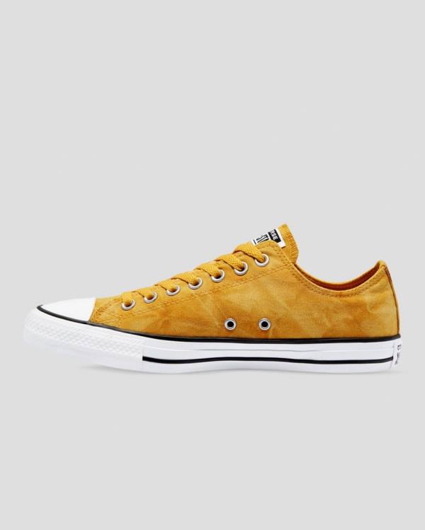 Tenis Bajos Converse Chuck Taylor All Star Summer Daze Wash Amarillos | CV-534RDW