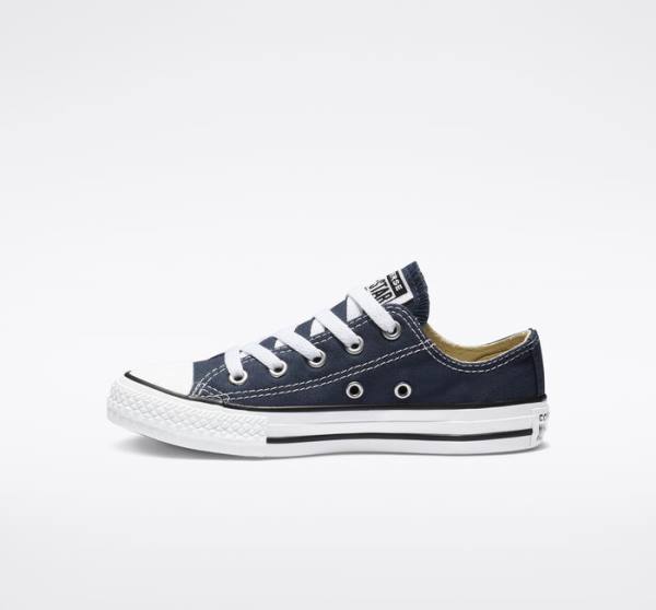 Tenis Bajos Converse Chuck Taylor All Star Classic Azul Marino | CV-609UOJ