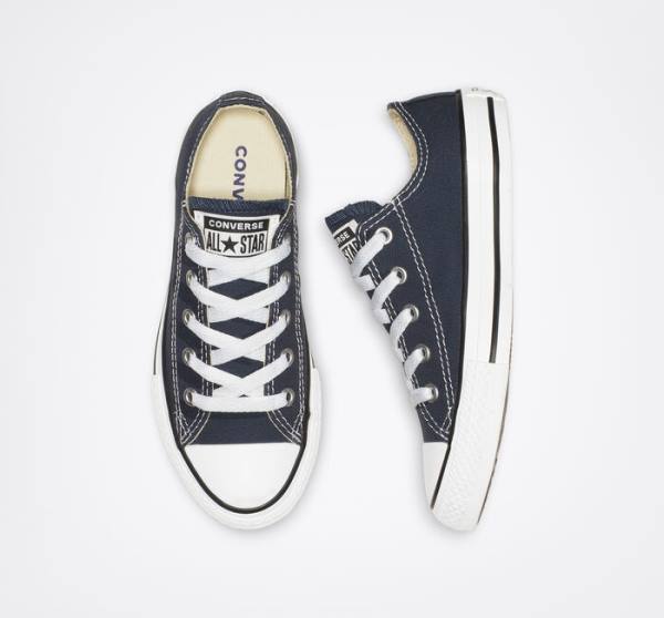 Tenis Bajos Converse Chuck Taylor All Star Classic Azul Marino | CV-609UOJ