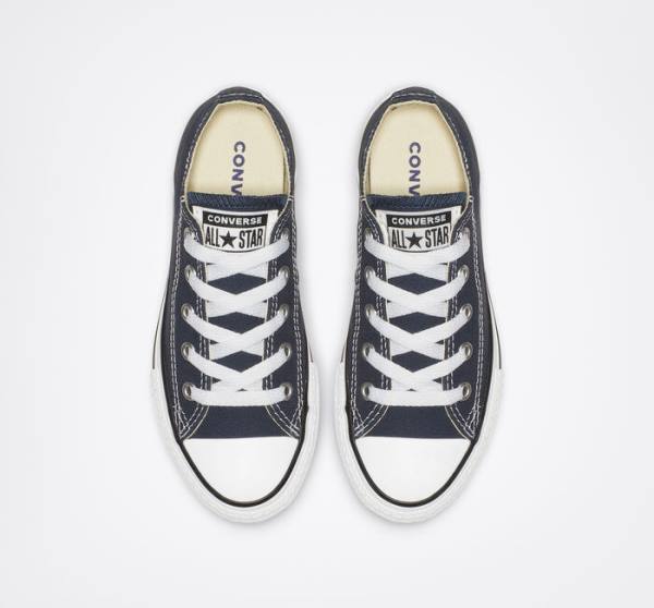 Tenis Bajos Converse Chuck Taylor All Star Classic Azul Marino | CV-609UOJ