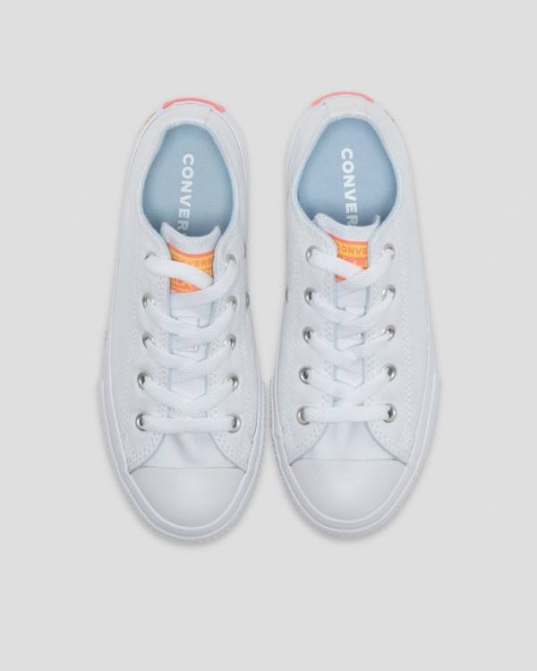 Tenis Bajos Converse Chuck Taylor All Star Sunny Side Print Blancos | CV-619SZK