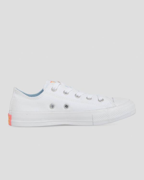 Tenis Bajos Converse Chuck Taylor All Star Sunny Side Print Blancos | CV-619SZK