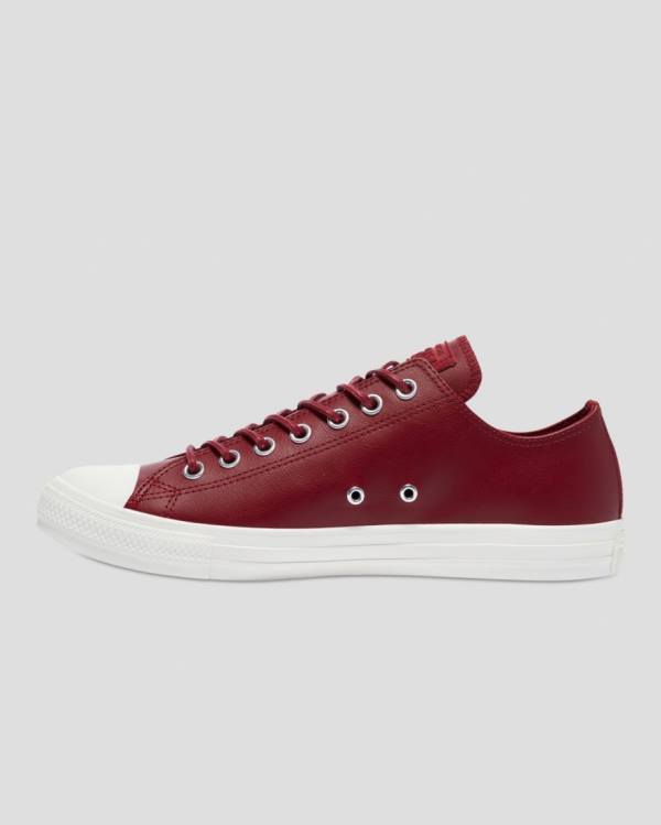 Tenis Bajos Converse Chuck Taylor All Star Seasonal Cuero Vino | CV-672KPM