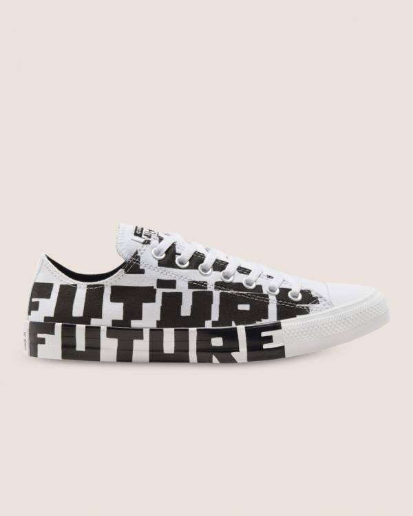 Tenis Bajos Converse Chuck Taylor All Star Create Future Negros Blancos | CV-673ADJ