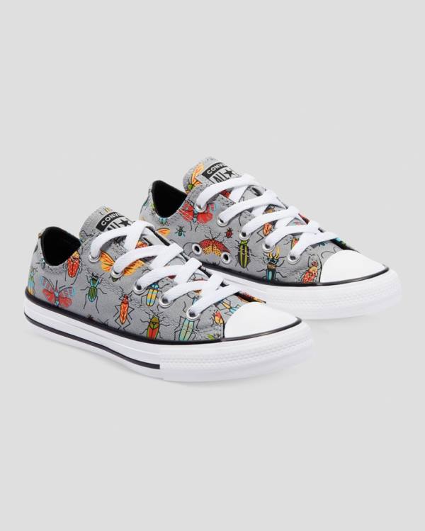 Tenis Bajos Converse Chuck Taylor All Star Bugged Out Grises | CV-701ONU