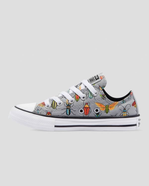 Tenis Bajos Converse Chuck Taylor All Star Bugged Out Grises | CV-701ONU