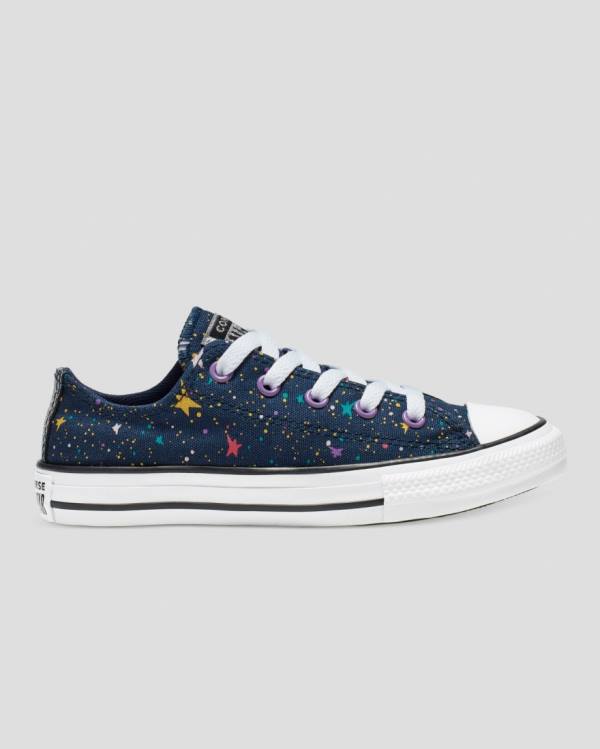 Tenis Bajos Converse Chuck Taylor All Star Star Print Azules Rosas | CV-719XTN