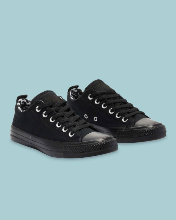 Tenis Bajos Converse Chuck Taylor All Star Madison Negros | CV-721QKB