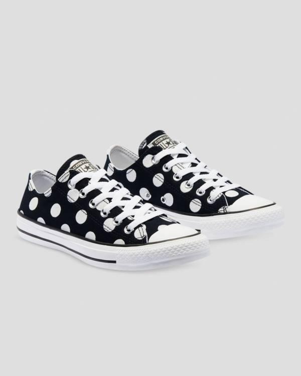 Tenis Bajos Converse Chuck Taylor All Star Glitter Shine Negros | CV-759PEN