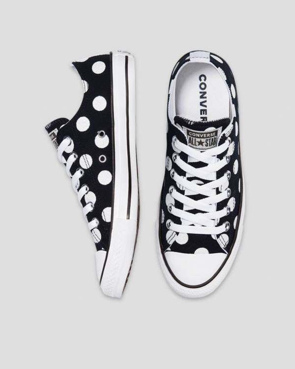 Tenis Bajos Converse Chuck Taylor All Star Glitter Shine Negros | CV-759PEN