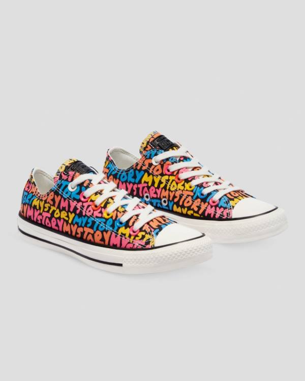 Tenis Bajos Converse Chuck Taylor All Star My Story Negros | CV-823MIV