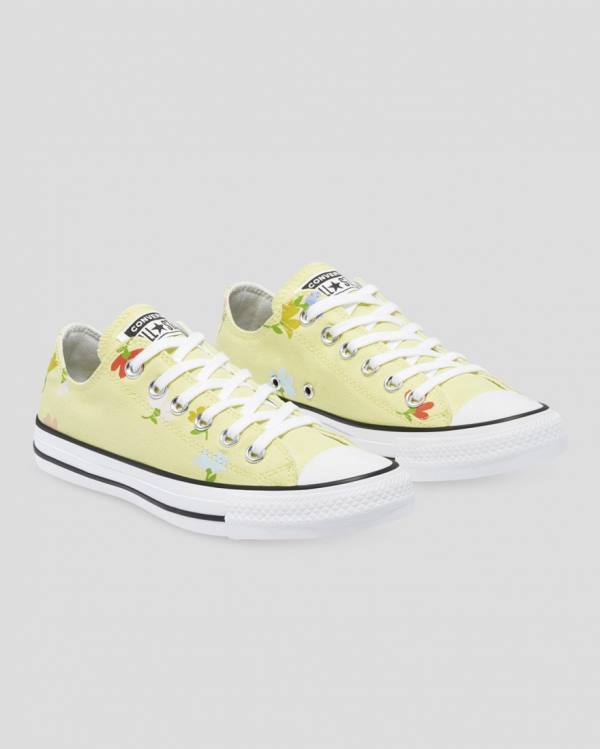 Tenis Bajos Converse Chuck Taylor All Star Garden Party Amarillos | CV-913GUQ