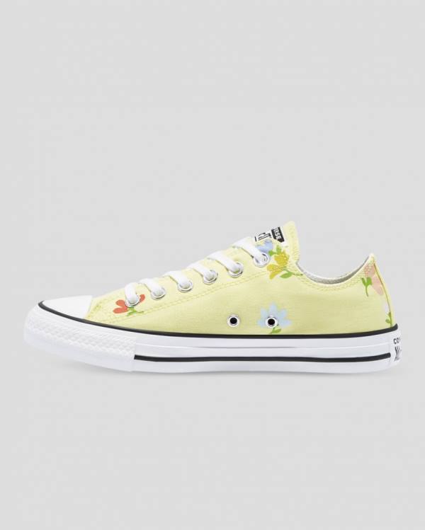 Tenis Bajos Converse Chuck Taylor All Star Garden Party Amarillos | CV-913GUQ