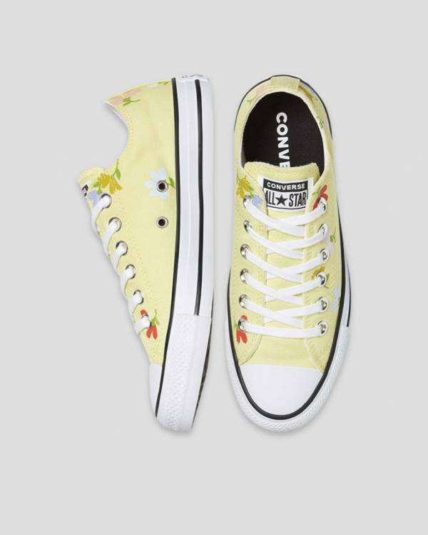 Tenis Bajos Converse Chuck Taylor All Star Garden Party Amarillos | CV-913GUQ